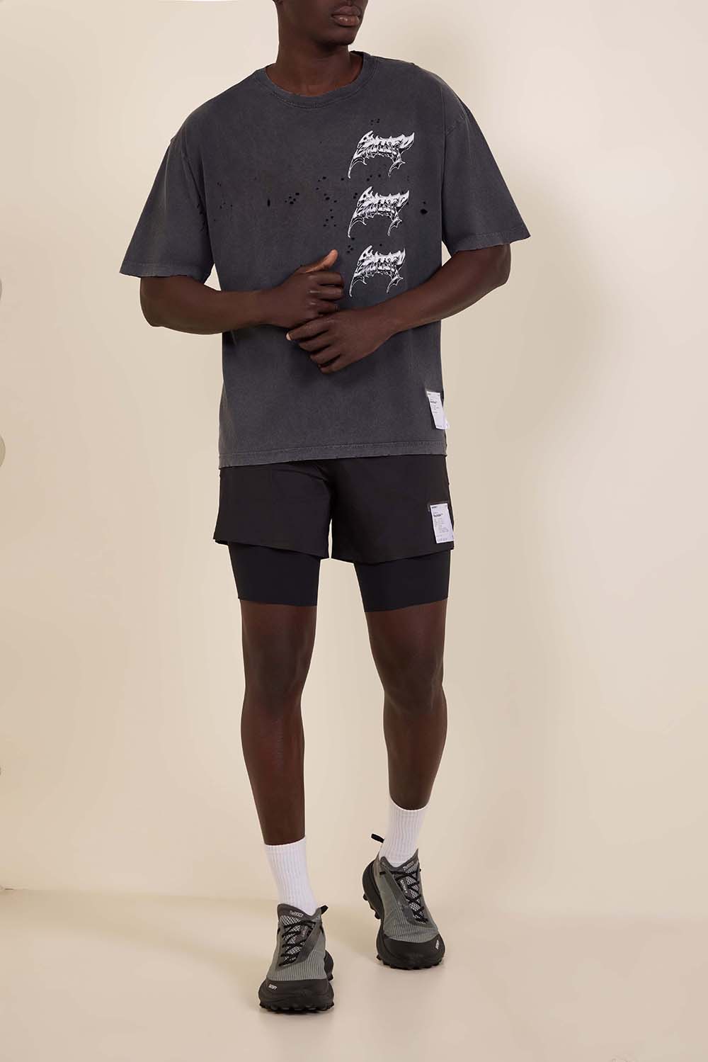 חולצת אימון עם הדפס